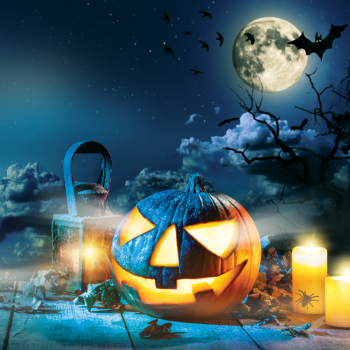 Halloween pumpkin - voucher page